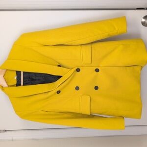 YELLOW CASUAL JACKET SIZE SMALL